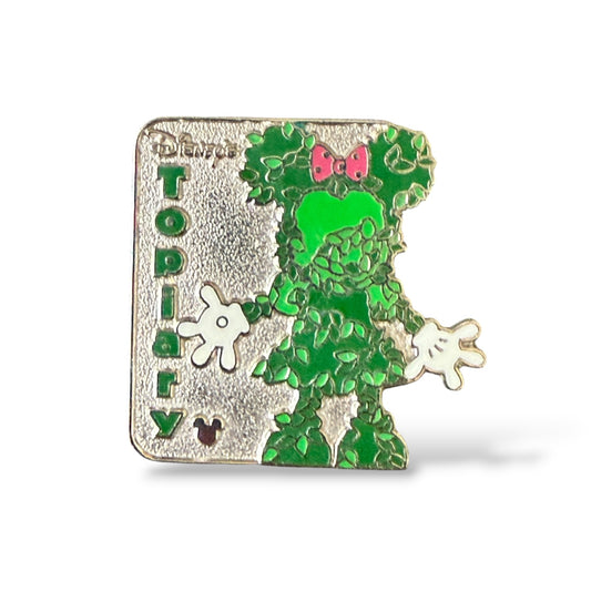 Cast Lanyard Topiary Characters Minnie Hidden Mickey Pin