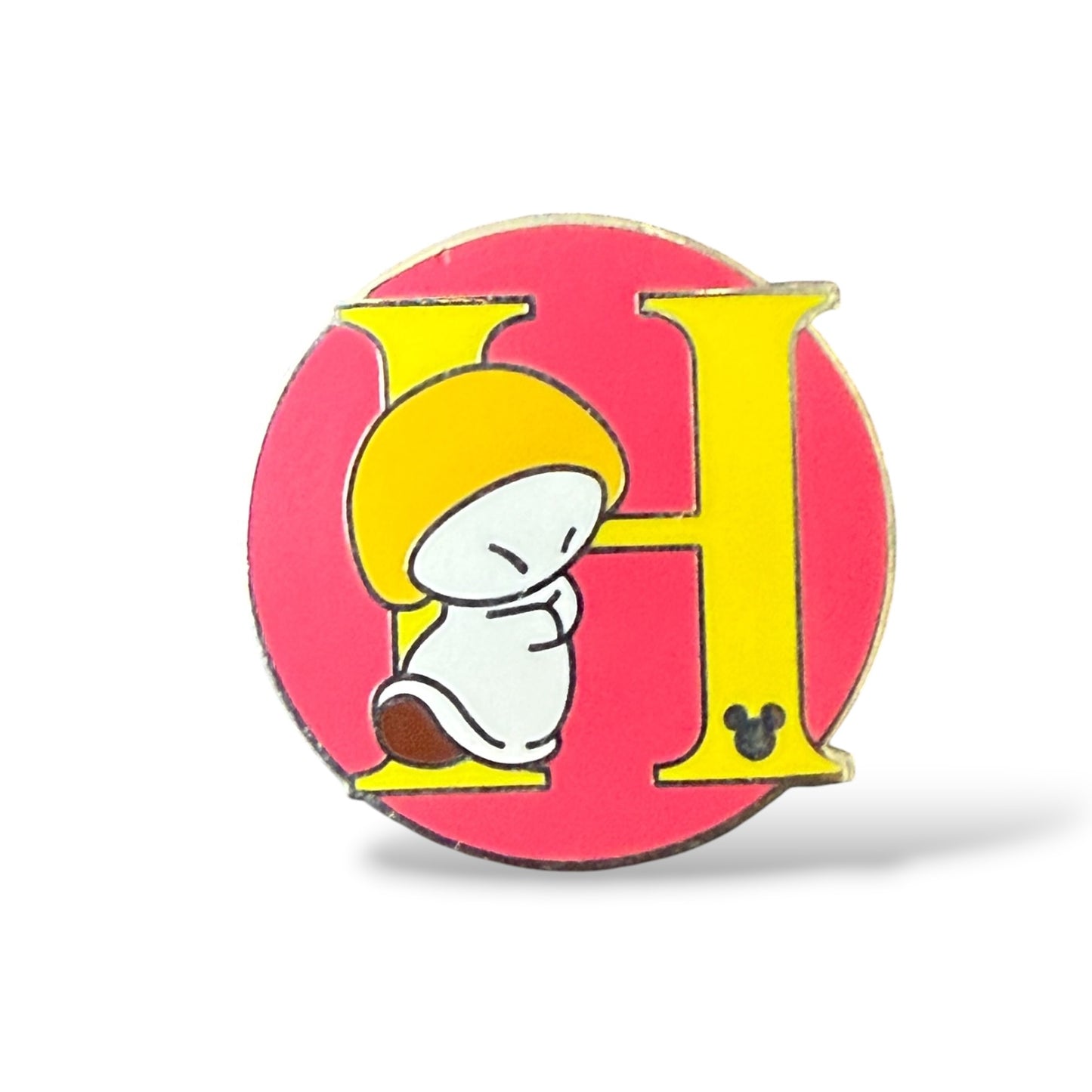 Cast Lanyard WDW Alphabet Hop Low Hidden Mickey Pin