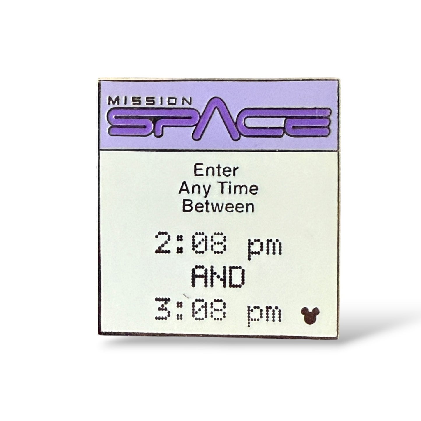 Cast Lanyard Fastpass Mission Space Hidden Mickey Pin