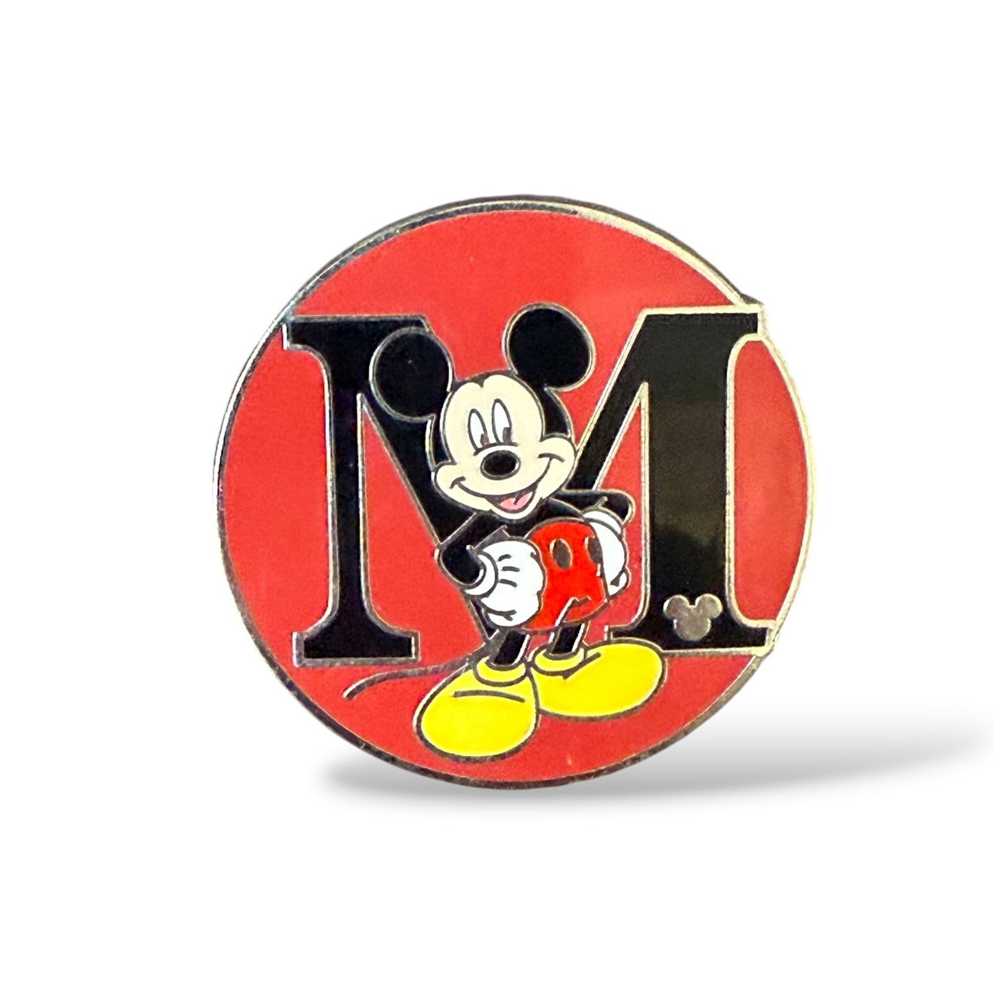 Cast Lanyard WDW Alphabet Mickey Hidden Mickey Pin