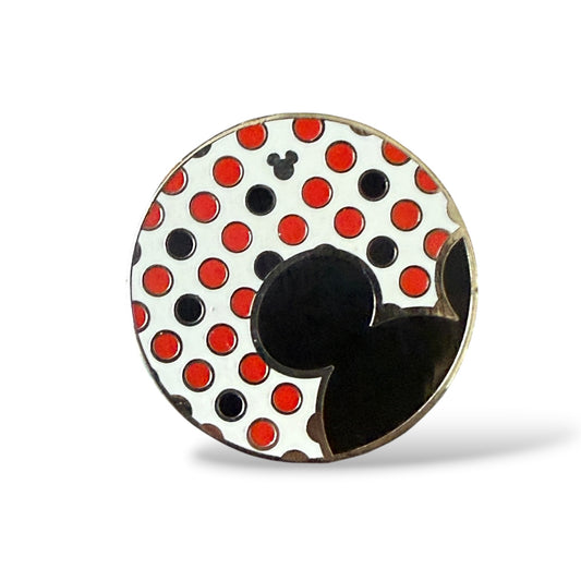 Cast Lanyard Brights Watches Black and Red Hidden Mickey Pin
