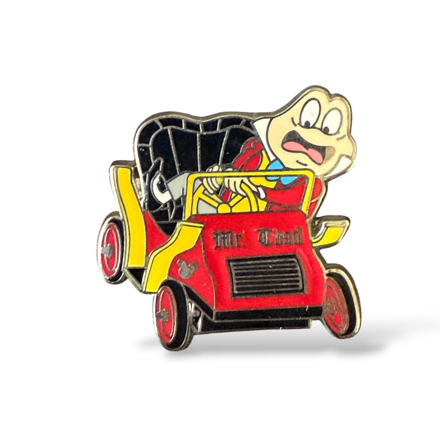 Cast Lanyard Mr. Toad's Wild Ride Mr. Toad Hidden Mickey Pin