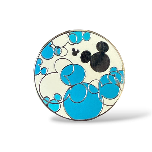 Cast Lanyard Brights Watches Silver and Blue Hidden Mickey Pin
