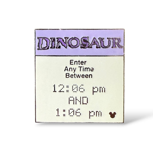 Cast Lanyard Fastpass Dinosaur Hidden Mickey Pin