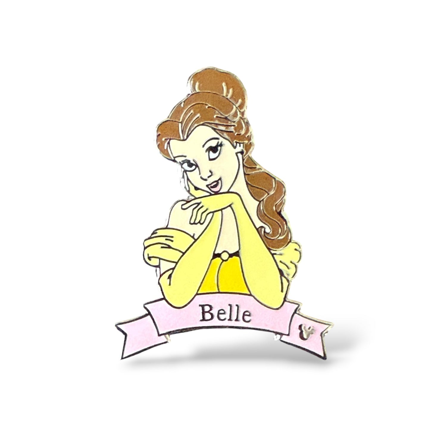 Cast Lanyard Disney Princesses Belle Hidden Mickey Pin