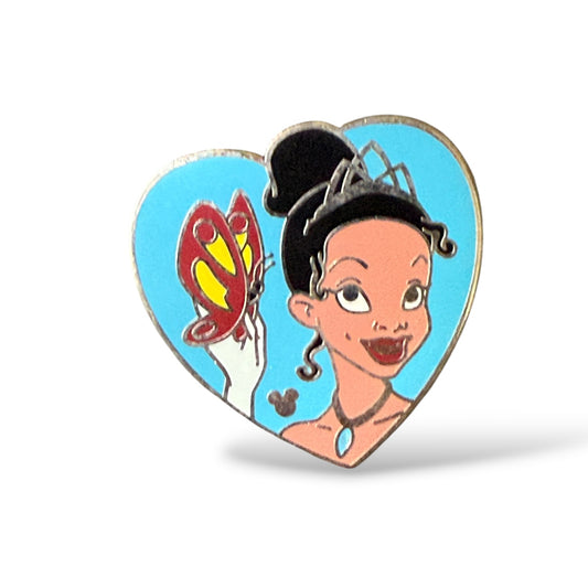 Cast Lanyard Princess Butterflies Tiana Hidden Mickey Pin