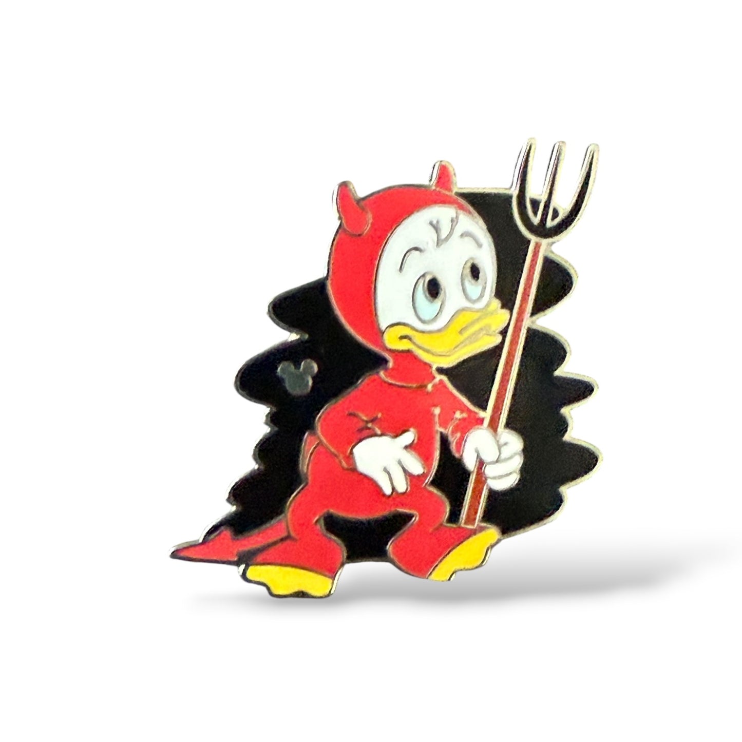 Cast Lanyard Trick or Treat Huey Hidden Mickey Pin