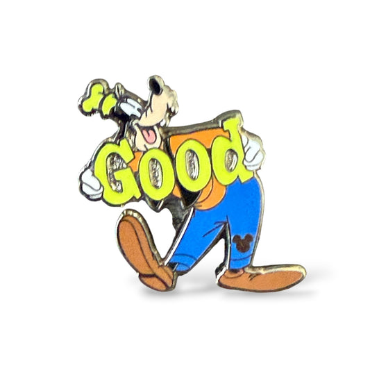 Cast Lanyard Good Signs Goofy Hidden Mickey Pin
