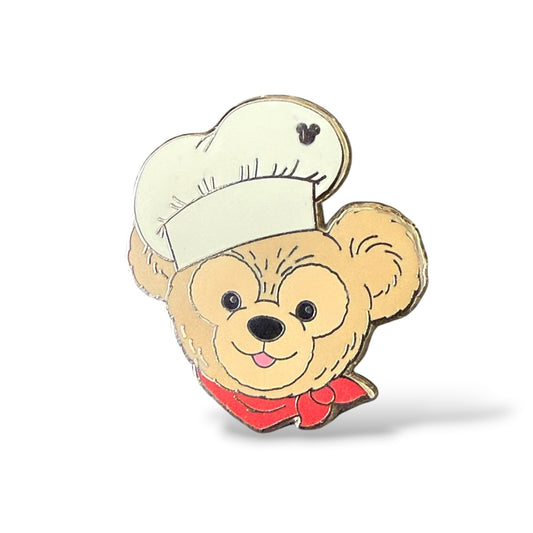Cast Lanyard Duffy Bear in Hats Chef Completer Hidden Mickey Pin