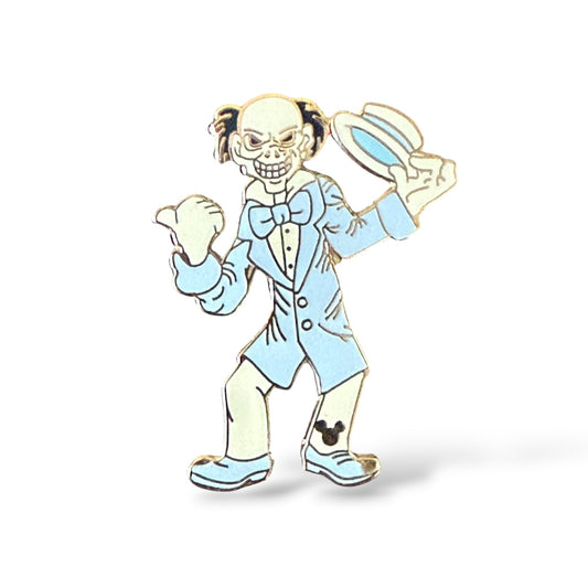 Cast Lanyard Haunted Mansion Hitchhiking Ghosts Ezra Hidden Mickey Pin
