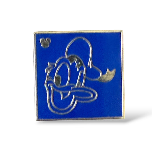 Cast Lanyard Character Outlines Donald Hidden Mickey Pin