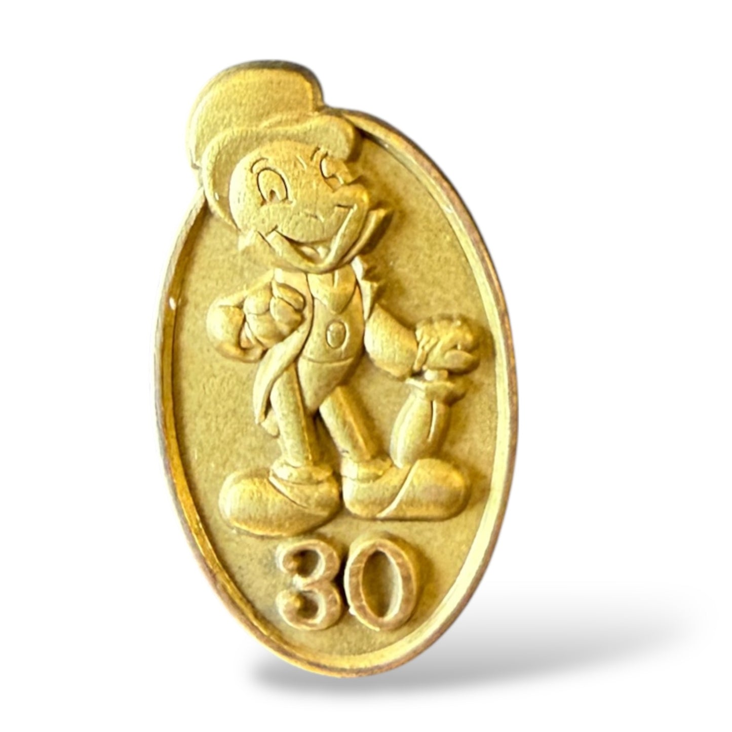 DEC Cast Member Years of Service 30 Years Jiminy Cricket Pin