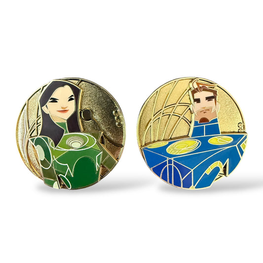 DSSH Marvel's Eternals Ikaris and Sersi Pin