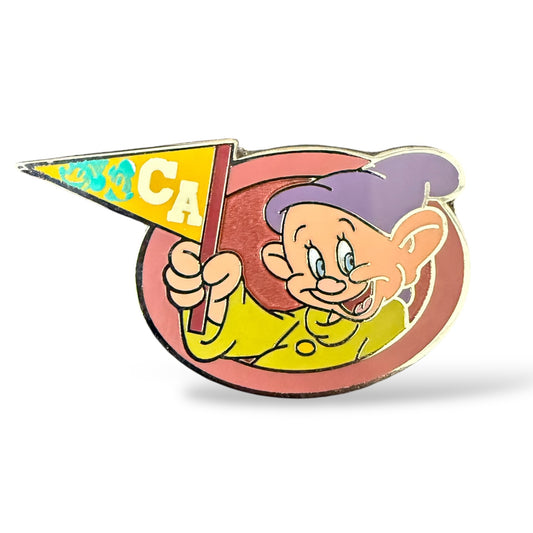 DLR Pennants With Character Dopey Chaser Pin