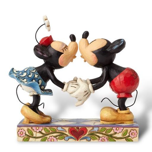 Smooch For My Sweetie Mickey and Minnie Figurine