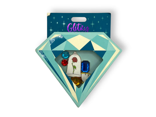 Glitzy Gear Beauty and The Beast Pin