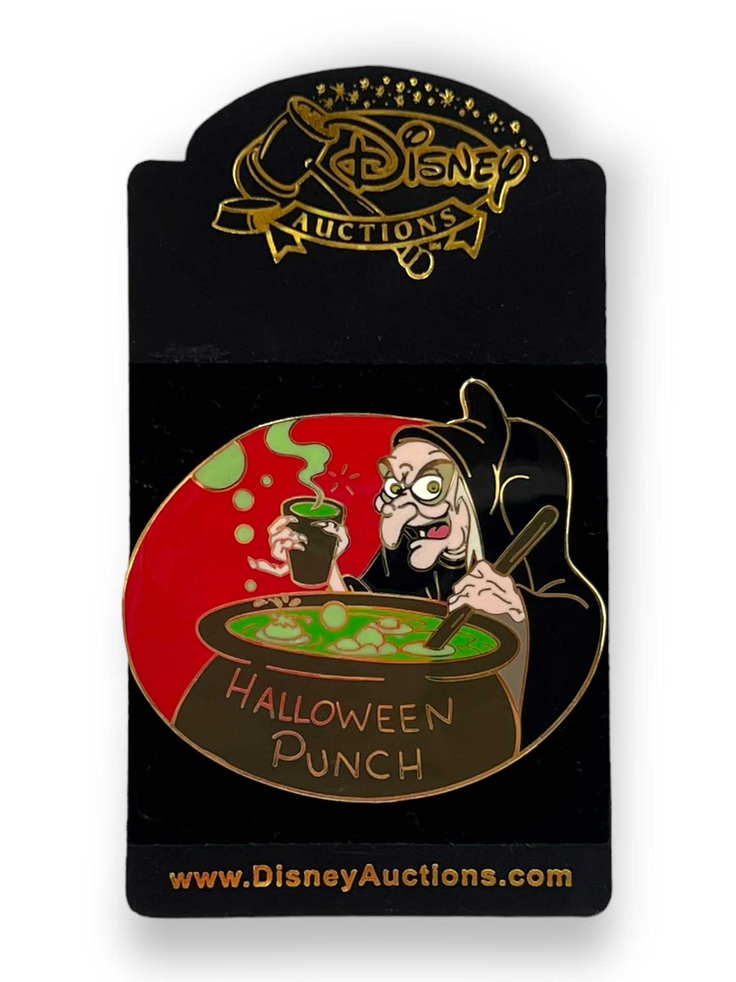 Disney Auctions Halloween Party Old Hag Pin