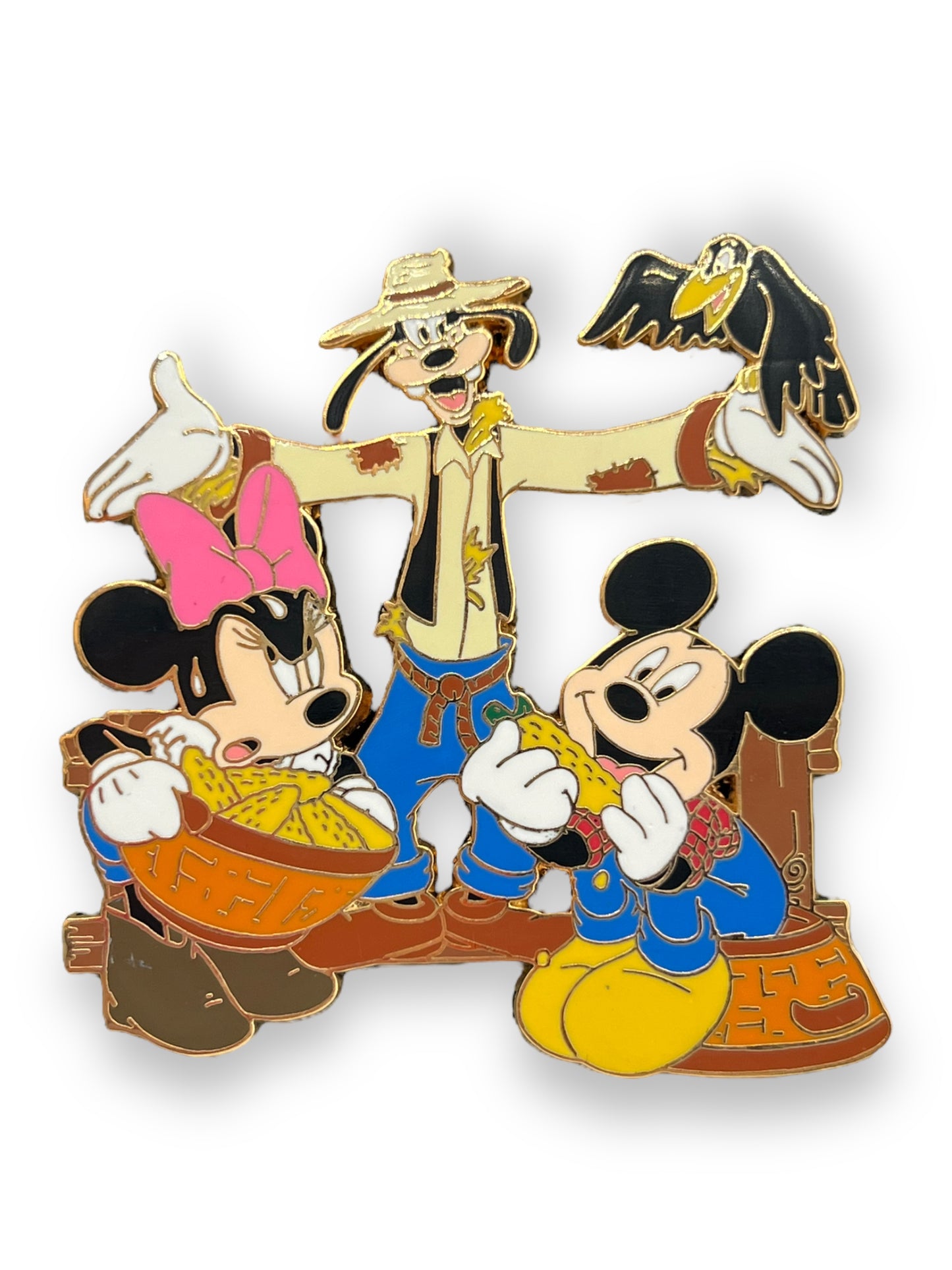 Disney Auctions Fall Mickey, Minnie, and Goofy Pin