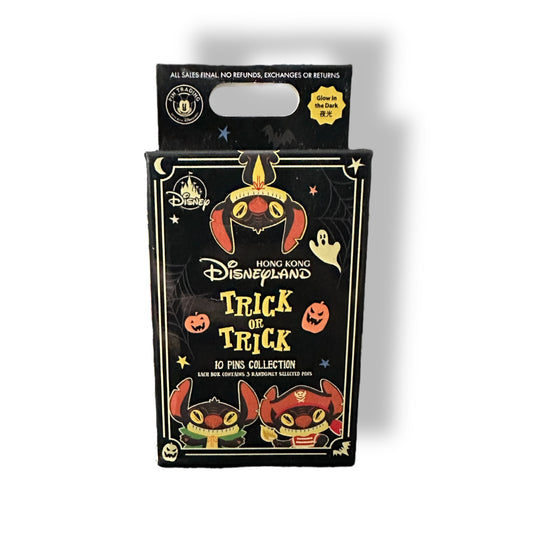 HKDL Halloween Trick or Trick Stitch Mystery Pin Box