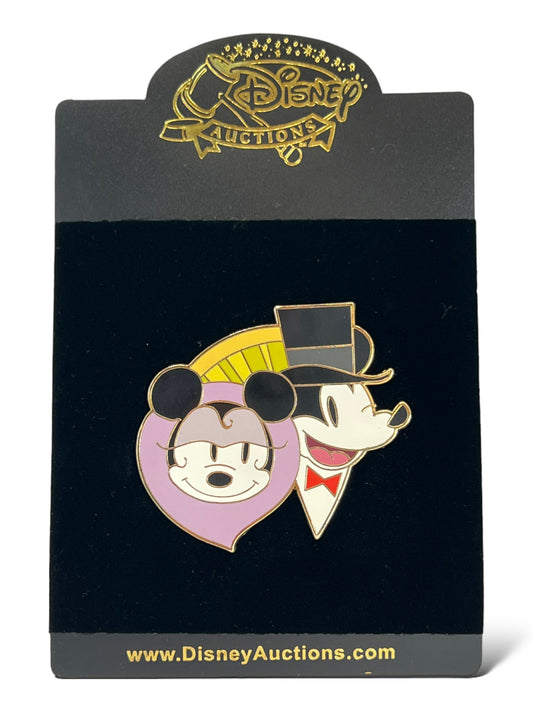 Disney Auctions Puttin’ On The Ritz Mickey and Minnie Pin