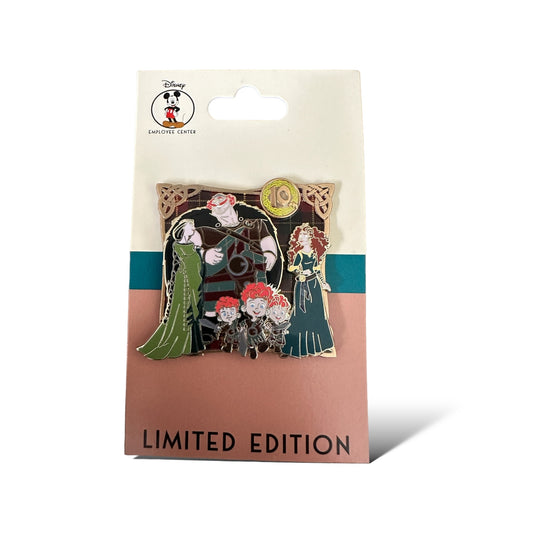 DEC Brave 10th Anniversary Human Family Portrait Pin