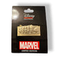 DSSH Guardians of The Galaxy Gold Tone Profiles Pin