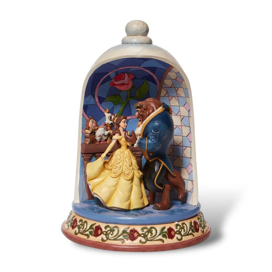 Enchanted Love Beauty and The Beast Rose Dome