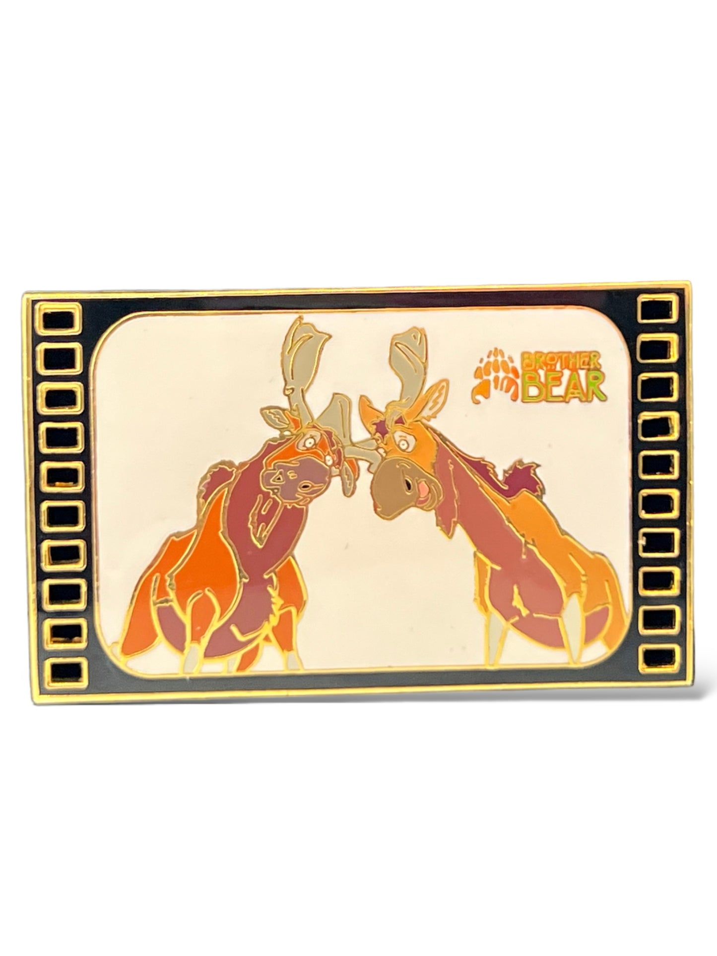 Disney Auctions Brother Bear Film Rutt and Tuke Stuck TogetherPin