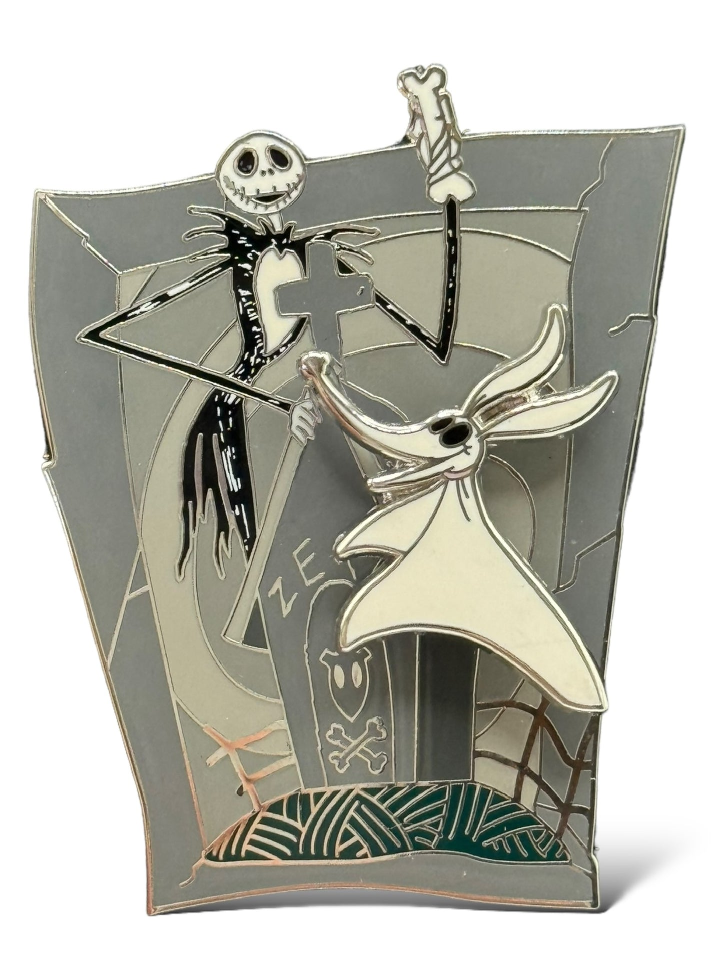 DSSH Nightmare Before Christmas Jack Skellington and Zero Pin