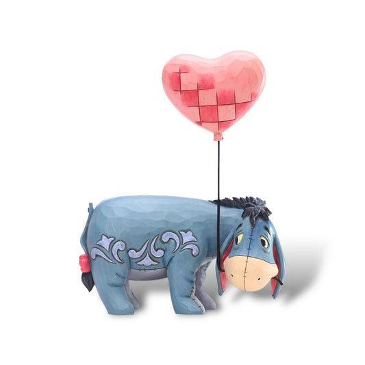 Love Floats Eeyore with Heart Balloon