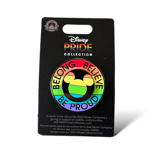 Be Proud Pride Spinner Pin