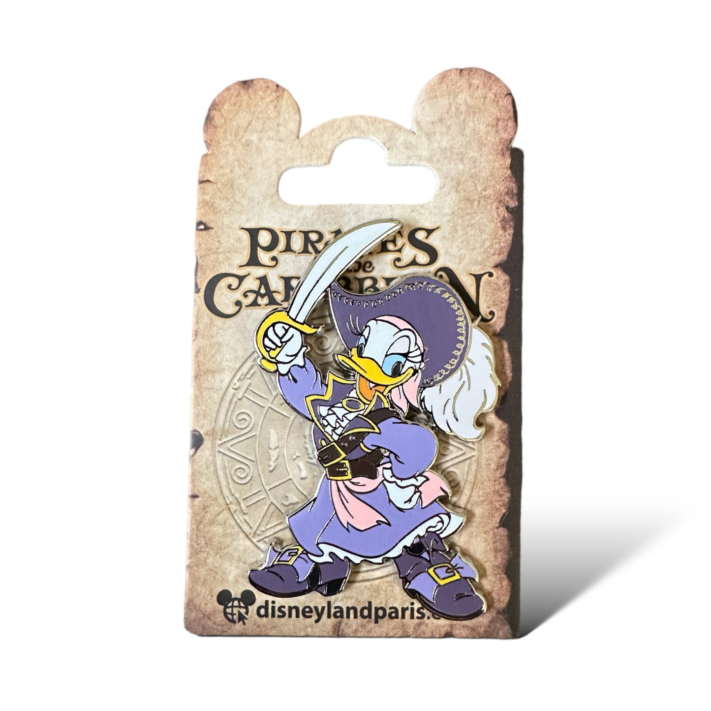 DLRP Minnie and Daisy Attractions Daisy Pirates of The Caribbean Pin