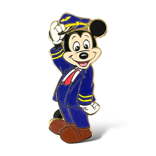 Disney Auctions Mickey Pilot Pin