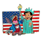 Disney Auctions Patriotic Flag Lilo & Stitch Pin