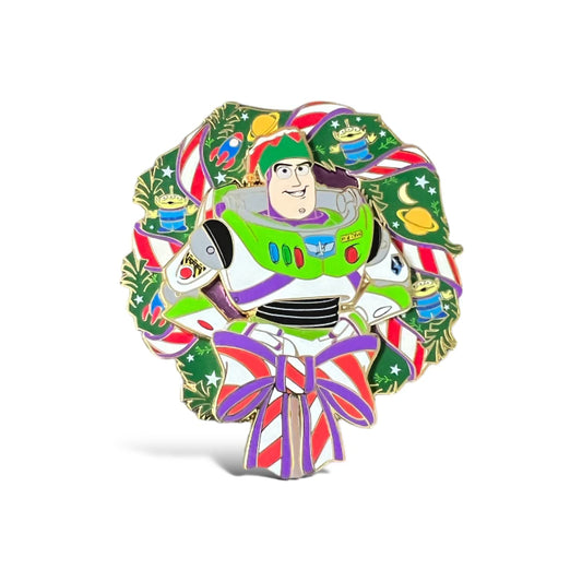 DEC Wreath Buzz Lightyear Pin