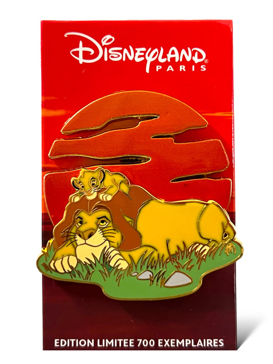 DLRP The Lion King Simba and Mufasa Pin