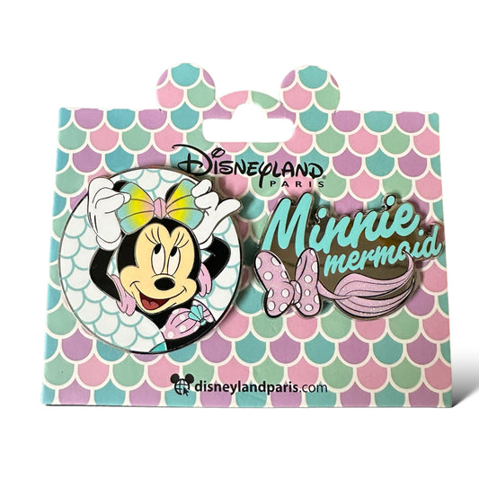 DLRP Mermaid Minnie 2 Pin Set