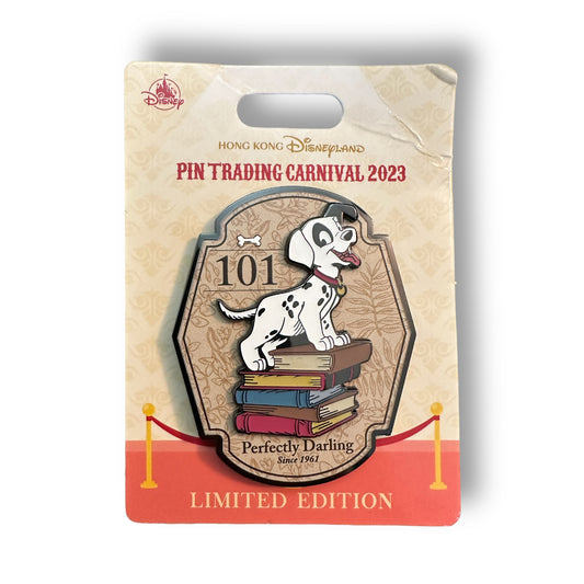 HKDL Pin Trading Carnival 2023 Mini Jumbo 101 Dalmatians Pin