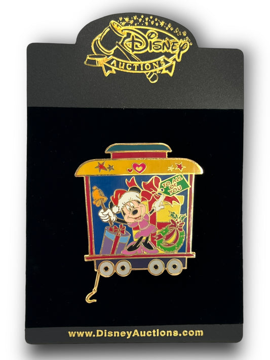 Disney Auctions Mickey & Friends Christmas Train Minnie Pin
