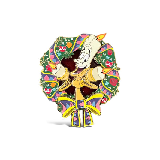 DEC Wreath Lumiere Pin