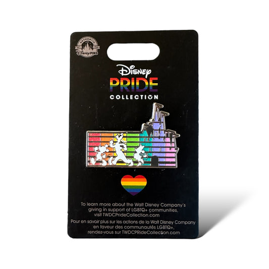 Mickey Pride Castle Pin