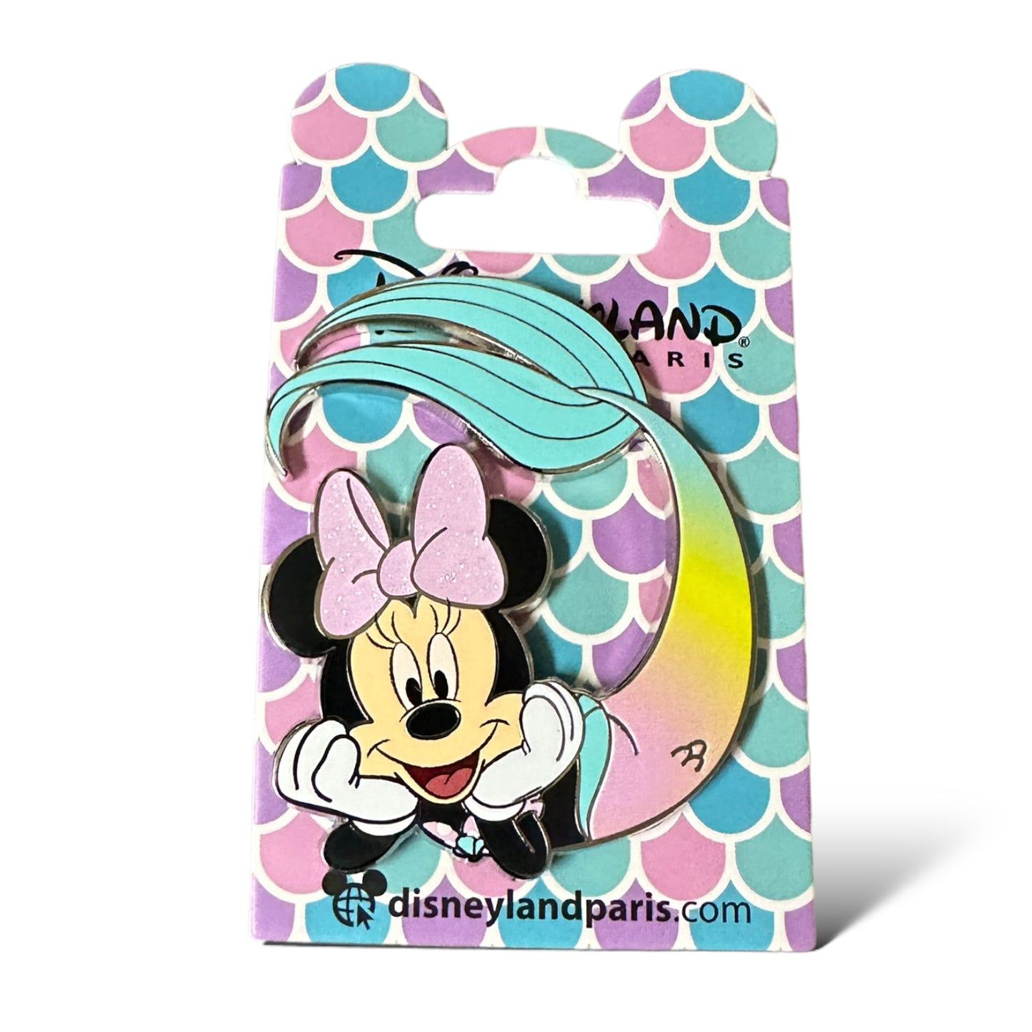 DLRP Mermaid Minnie Tails Up Pin