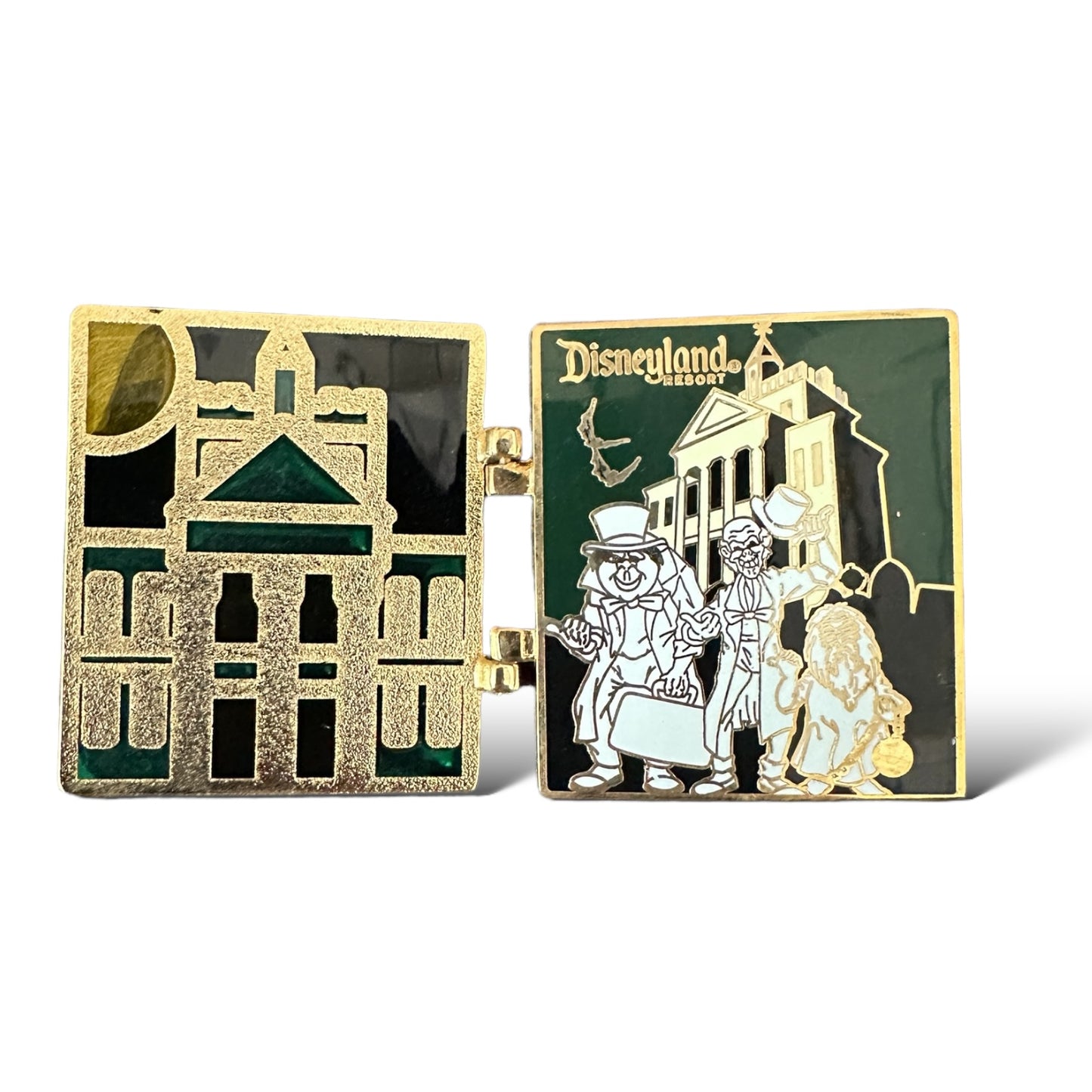 DEC Disneyland Cast Exclusive Stain Glass Attractions Haunted Mansion Pin