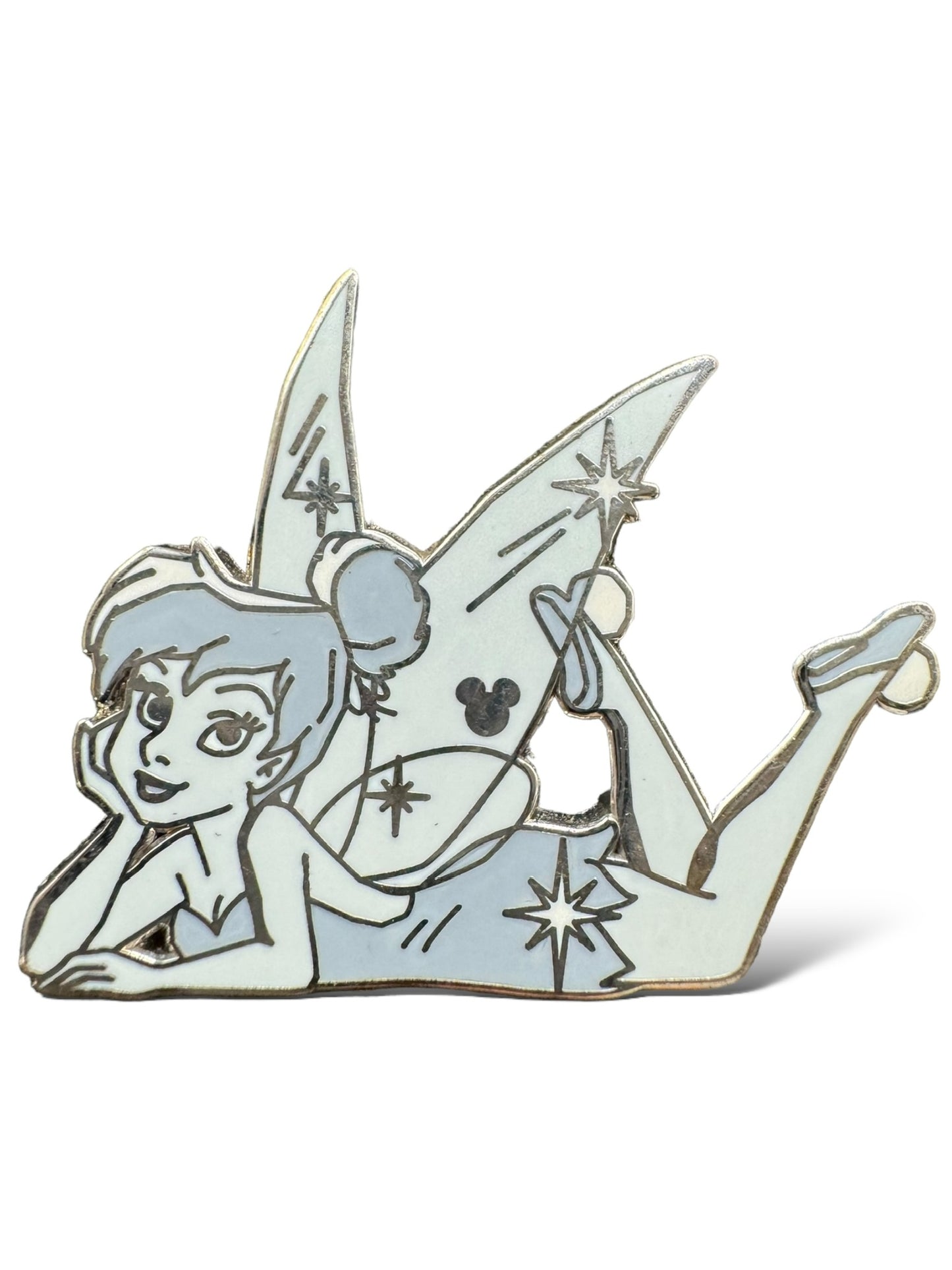 Cast Lanyard Winter Ice Sculptures Tinker Bell Pin