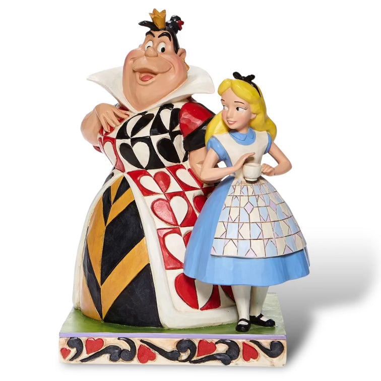 Chaos and Curiosity Alice and Queen of Hearts