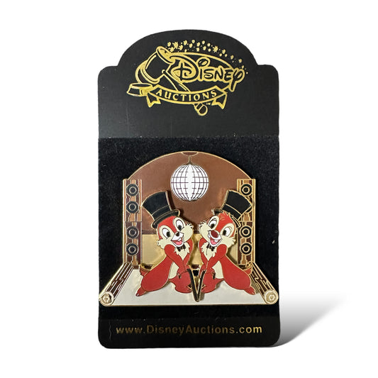 Disney Auctions Chip n' Dale Disco Slider Pin