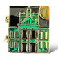 DEC Disneyland Cast Exclusive Stain Glass Attractions Haunted Mansion Pin