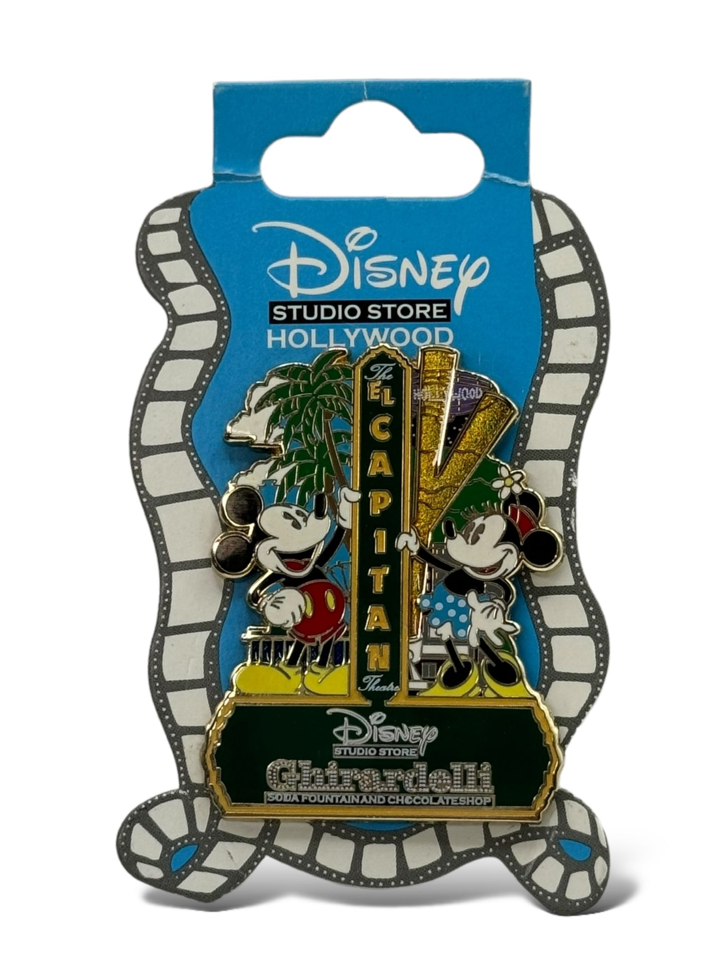 DSSH Open Edition Mickey and Minnie El Capitan Sign Pin