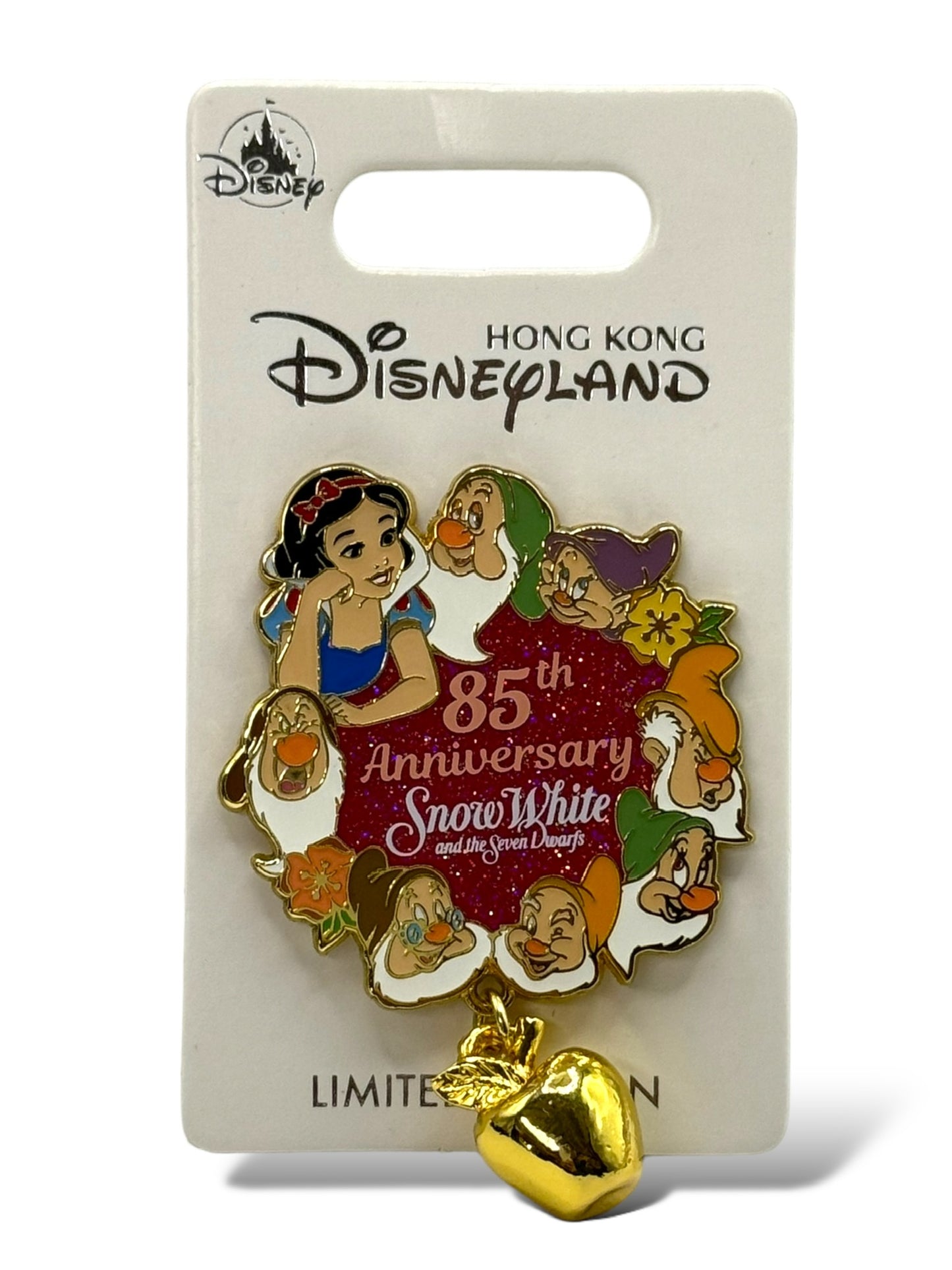 HKDL 85th Anniversary Snow White Pin