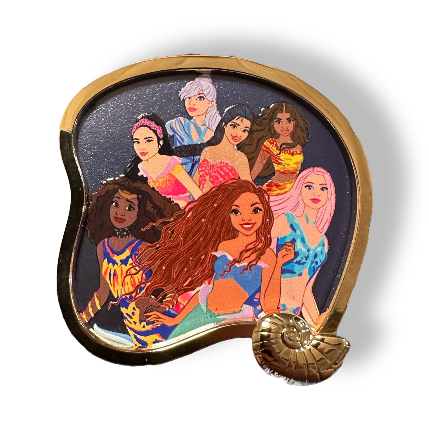 DSSH The Little Mermaid Live Action Ariel & Sisters Pin